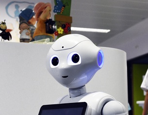 AFP/JOHN THYS Pepper der Roboter.