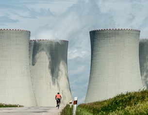 dpa/ARMIN WEIGEL Atomkraftwerk Temelin