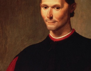 Niccolò Machiavelli, Ausschnitt eines Gemäldes