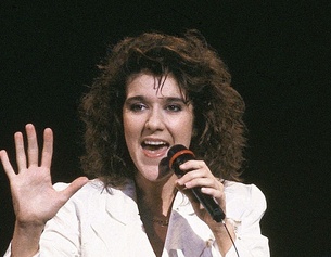 Celine Dion beim Song Contest, 1988
