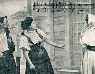 "Cavalleria rusticana", 1890