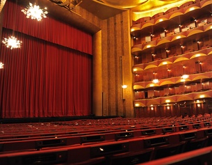 Zuschauerraum der Met Oper