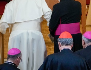 PICTUREDESK.COM/AP/ANDREW MEDICHINI Papst und Bischöfe