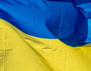 Ukrainische Fahne