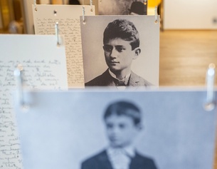 Ausstellungsansicht, Franz Kafka in Prag