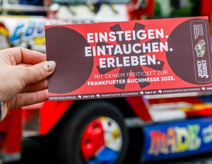 Ticket für die Frankfurter Buchmesse
