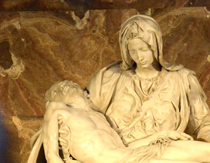 Michelangelos Pieta im Vatikan
