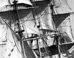 AP Segel des Schiffes "Joseph Conrad"