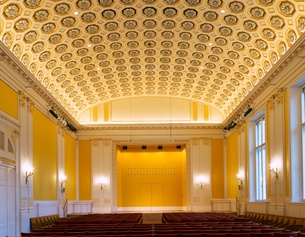 LUKAS BECK Der Schubertsaal im Wiener Konzerthaus.
