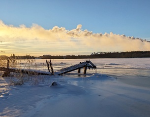 Winterstimmung in Oulu