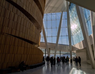 Oper in Oslo, Innenraum