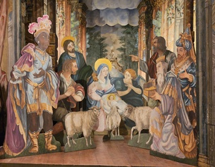 Krippe im Heiligen Theater von Mariabrunn 