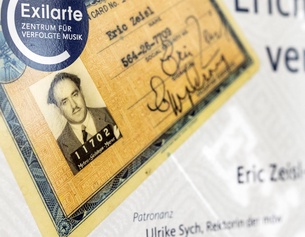 Exilarte, Exponat der Ausstellung oder Archivs