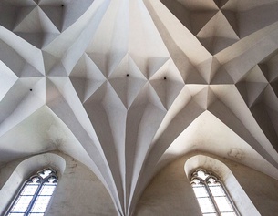 Bechyne: Kirche Maria Himmelfahrt Zellengewölbe