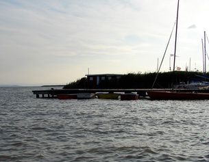 Der Neusiedlersee im Burgenland.