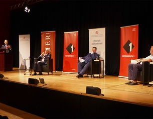 Bühne der Ö1 Science Arena