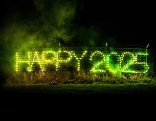 Feuerwerk "Happy 2025"