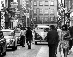 Carnaby Street in London, 1967