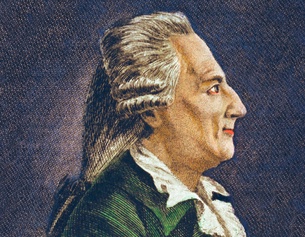 Giacomo Casanova, Kupferstich (Ausschnitt)