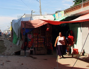 Marktstände in Juchitán