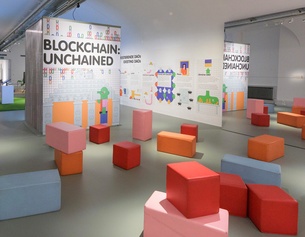 MAK Ausstellungsansicht, 2024 - BLOCKCHAIN:UNCHAINED. New Tools for Democracy