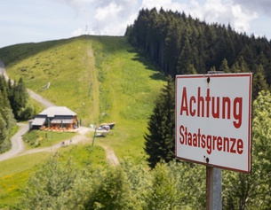 Staatsgrenze zwischen Österreich und Slowenien