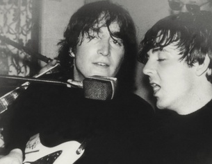 John Lennon und Paul McCartney