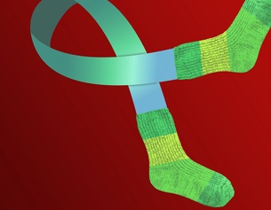 Grüne Socken, Sujet