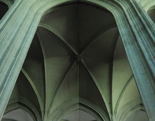 APA/ROLAND SCHLAGER Kreuzrippengewölbe der Wiener Minoritenkirche