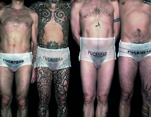 Fuckhead in Netzunterhosen