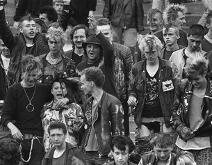 AP Punks in Hannover, 1984