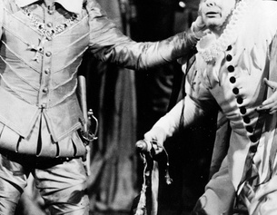 Eine Aufführung von Giuseppe Verdis Rigoletto um 1976