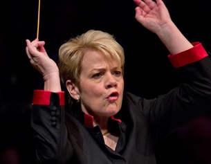 AFP/JUSTIN TALLIS Marin Alsop