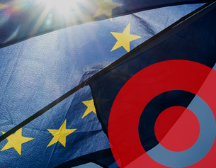 APA/AFP/dpa/Sina Schuldt EU-Flagge