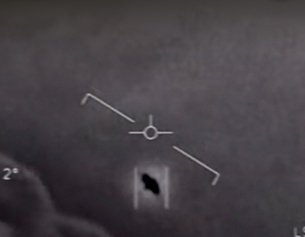 Eine Kameraaufnahme zeigt ein nicht identifizierbares Objekt.