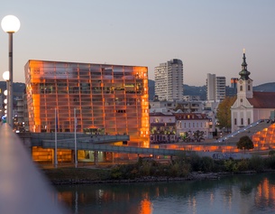 Gebäude der Ars Electronica