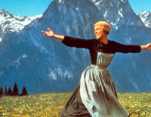 Julie Andrews in "The Sound of Music"