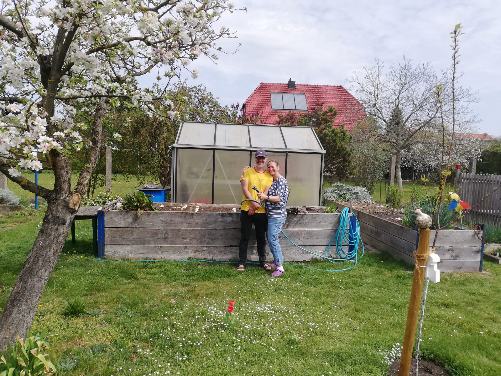 Christian und Lydia Kieslinger Sparsames Gießen im Garten