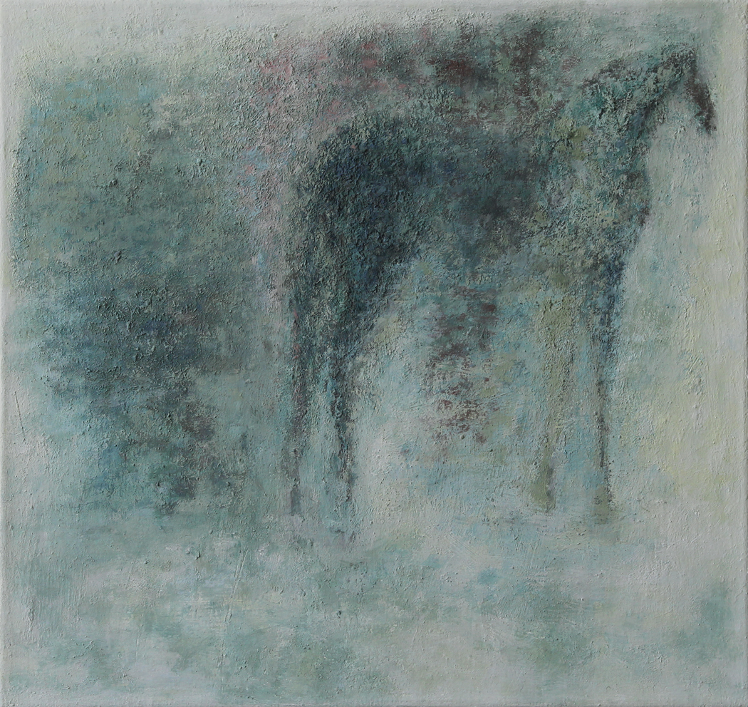 O.T. 2020, Mischtechnik auf Leinwand, 130 x 145 cm  Instagram : Mirjam Wydler - http://www.mirjamwydler.com