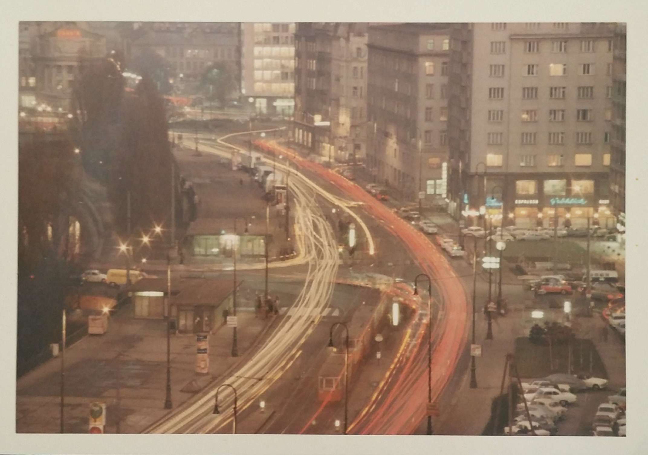 Schwedenplatz 1967 Langzeitaufnahme